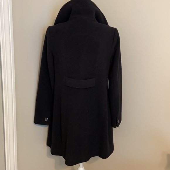 Cole Haan black wool coat - Picture 2 of 2